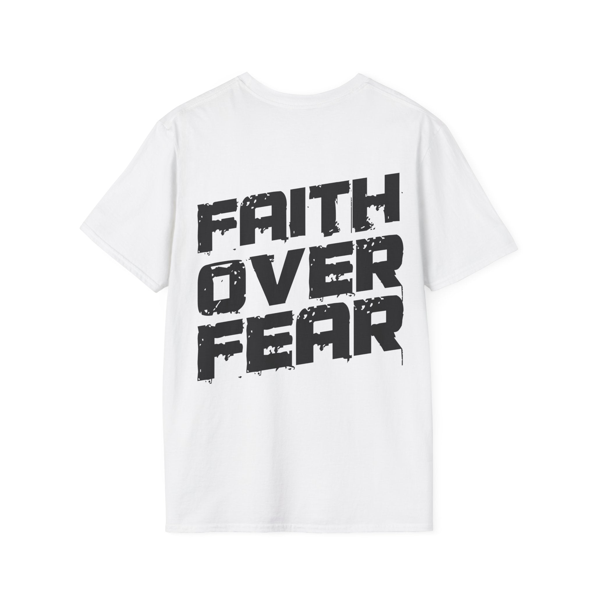 Faith over fear christian motivational bible verse encouragement T-Shirt