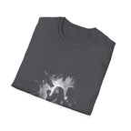 Eden temptation adam and eve serpent dark biblical design T-Shirt
