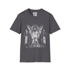 Endure In Silence Fallen Gothic Angel In Ruined Cathedral  Aesthetic For Metal And Horror Fans T-Shirt