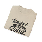 Baptized by one spirit into one body christian T-Shirt