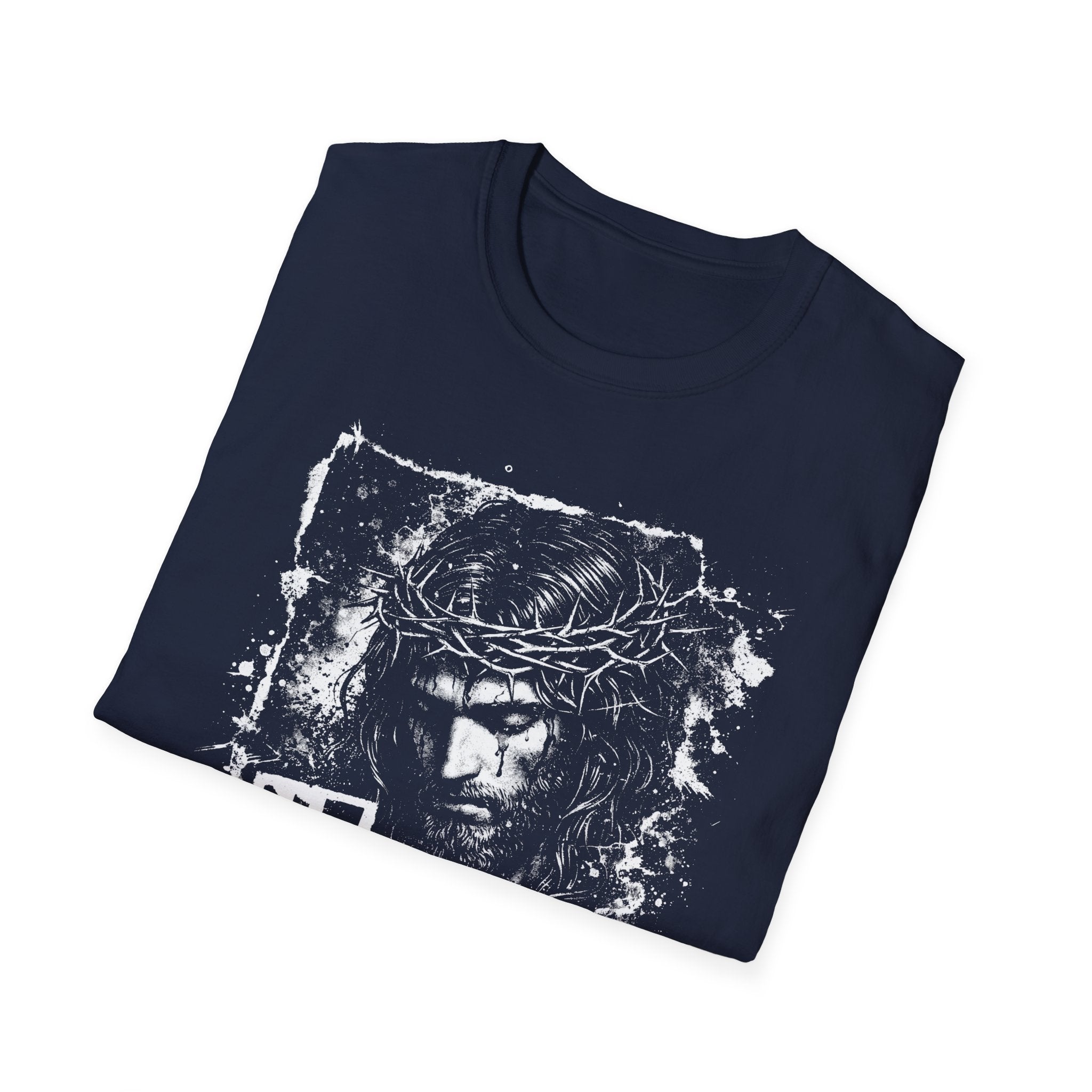 He is risen christian easter resurrection jesus crown of thorns T-Shirt