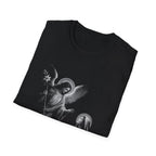 Annunciation angel gabriel and virgin mary christian catholic angelic scene religious artwork for believers and marian T-Shirt