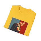 Grace Over Fear Christian Faith Inspirational Dove Woman Religious Hope T-Shirt