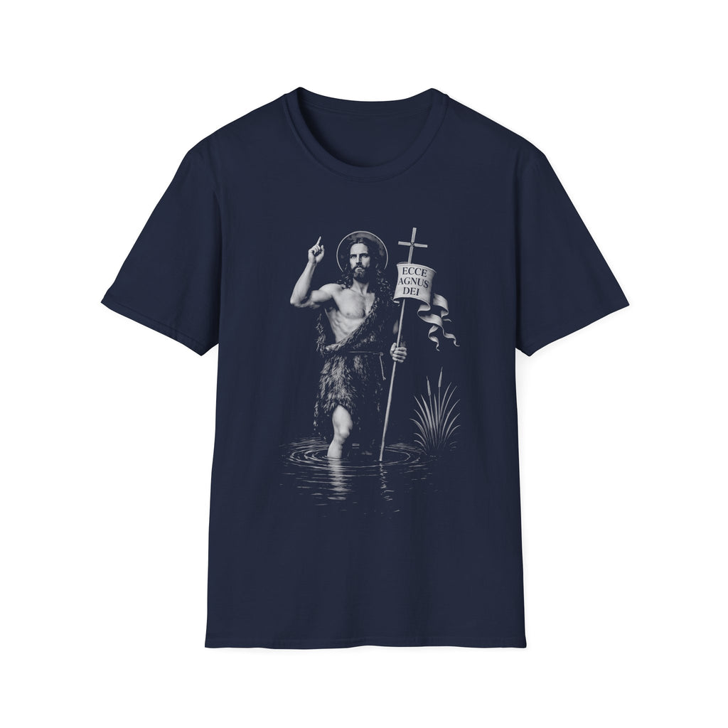 ECCE AGNUS DEI john the baptist christian faith T-Shirt