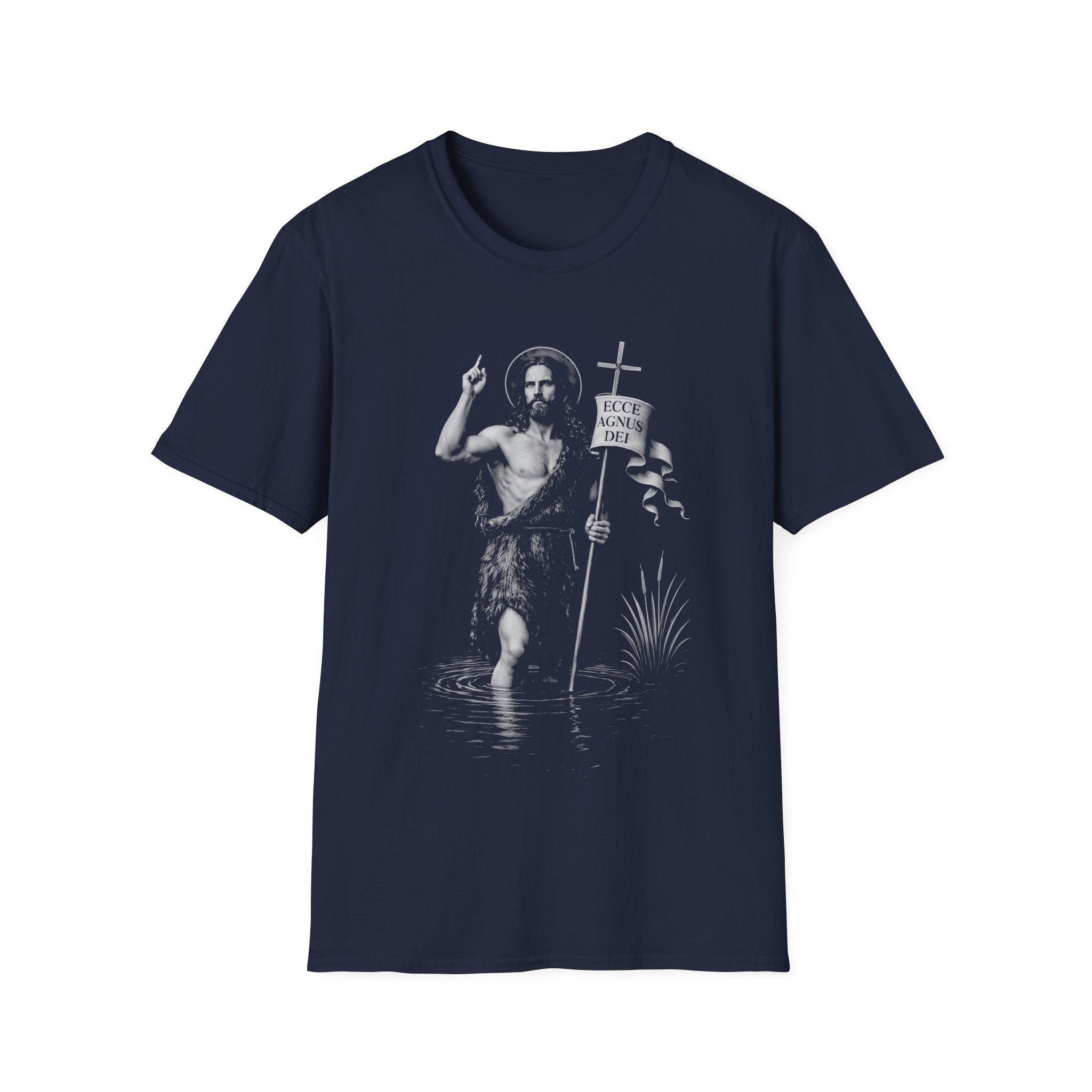 ECCE AGNUS DEI john the baptist christian faith T-Shirt