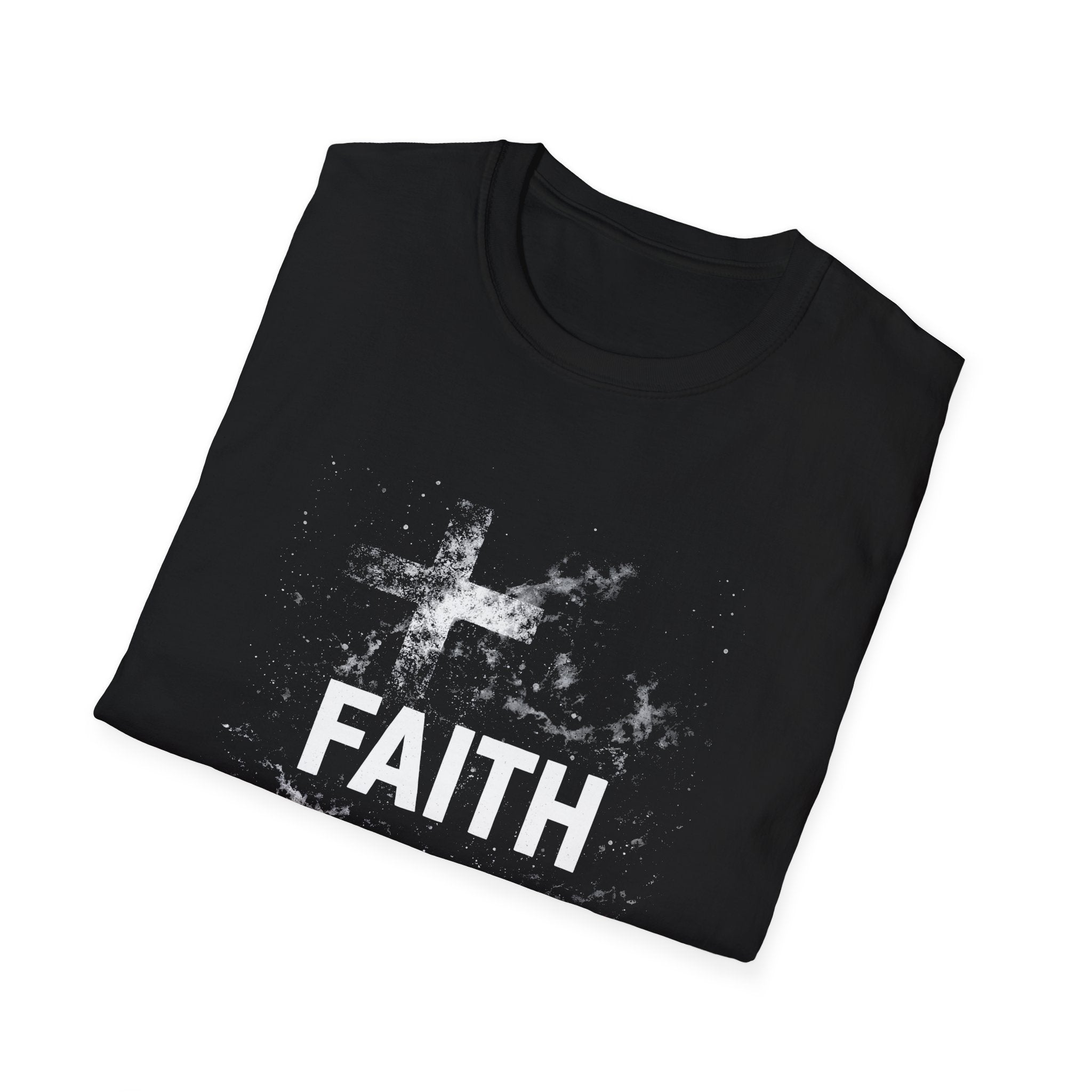 Faith Over Fear Cross Christian Faith Fear Encouragement For Believers And Church Youth T-Shirt