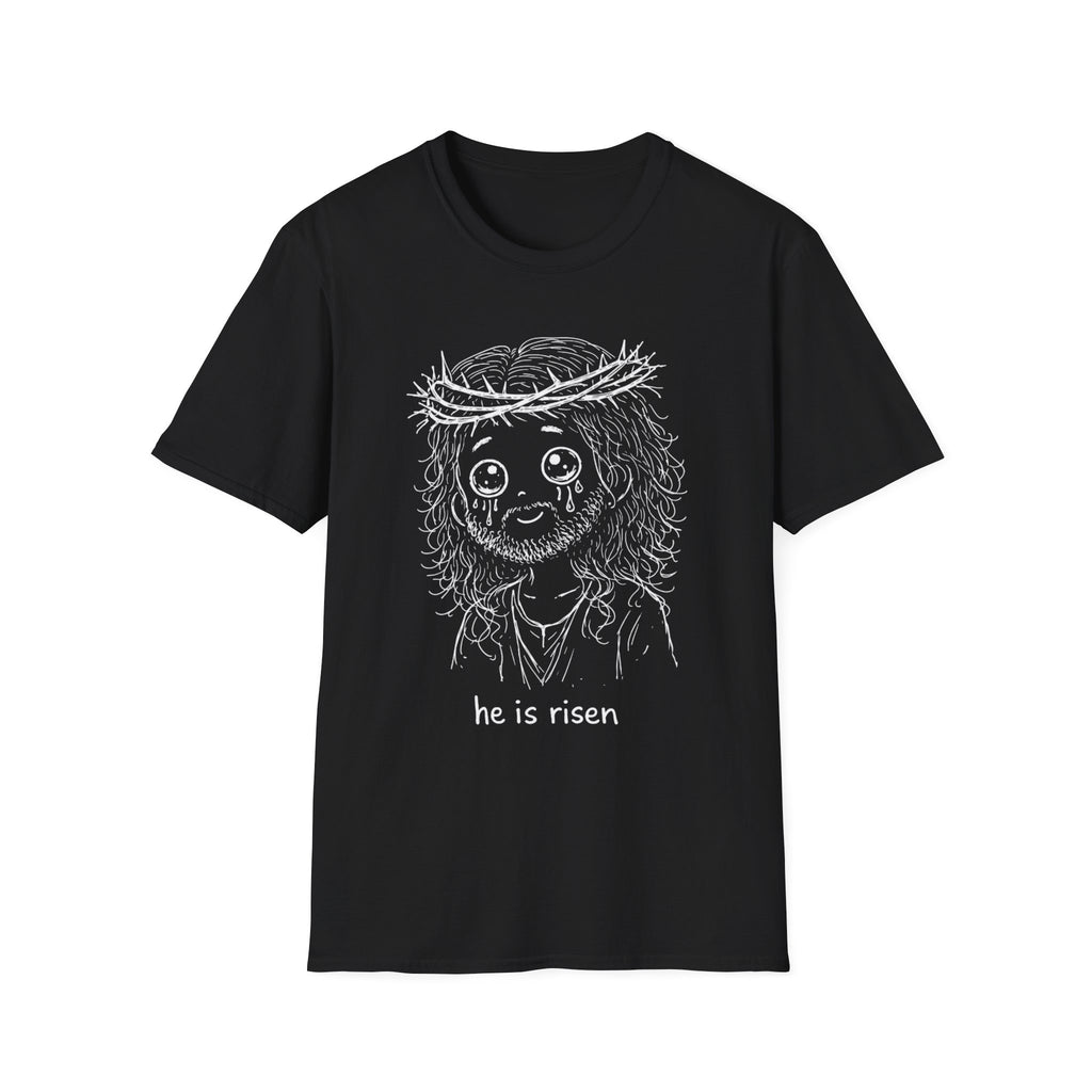 He is risen cute jesus resurrection easter christian faith T-Shirt
