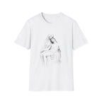Sorrowful pieta mary holding jesus after crucifixion christian faith reflection T-Shirt
