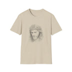 Jesus Christ Crown Of Thorns Portrait Christian Faith Lent And Easter Holy Week Religious Savior T-Shirt