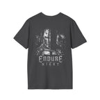 Endure The Night Medieval Knight Dark Gothic Warrior Crusader Fantasy T-Shirt