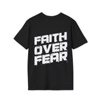 Faith over fear christian motivational bible verse encouragement T-Shirt