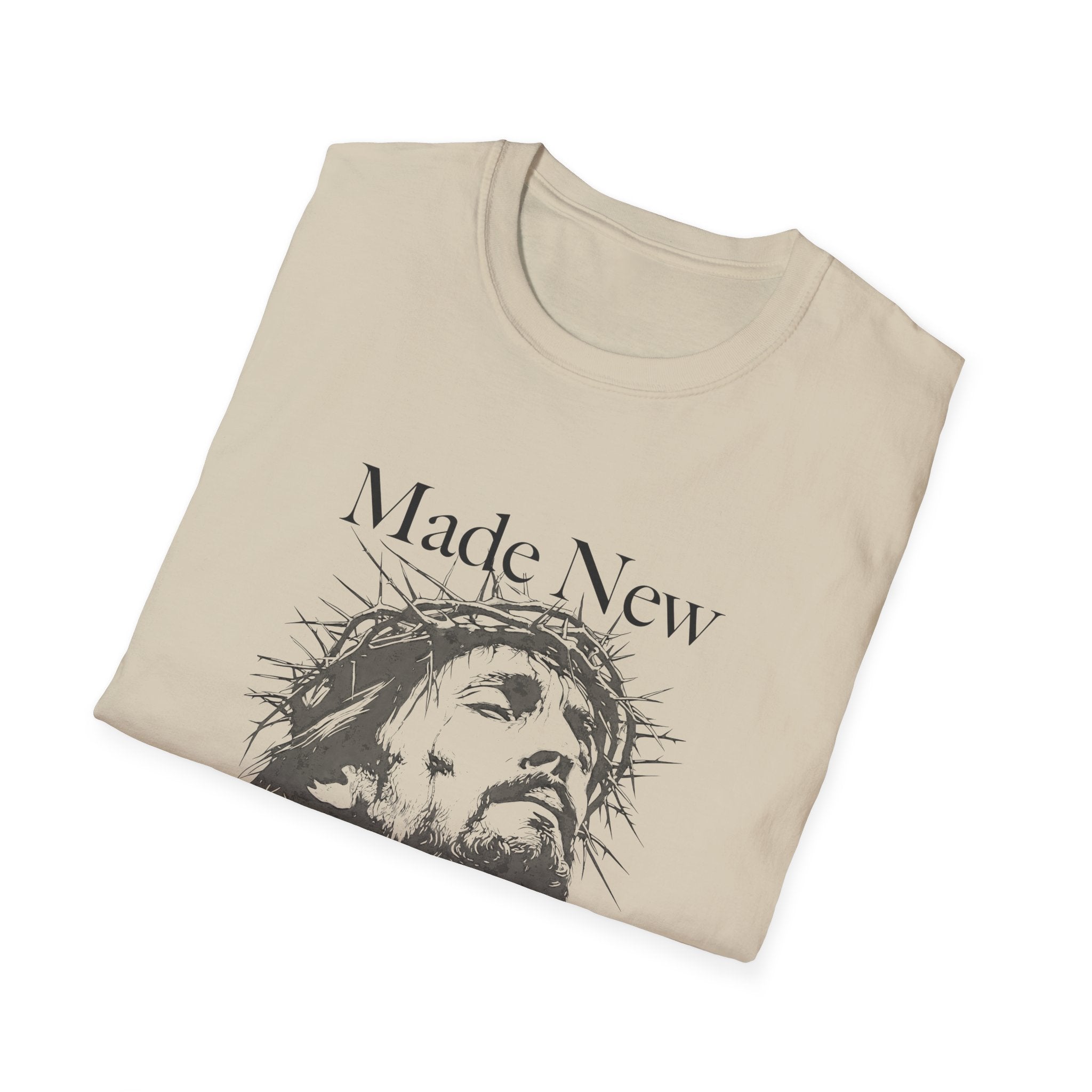 Made new 2 cor 5 17 vintage 90s washout christian jesus T-Shirt