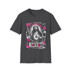Jesus sacred heart urban christian pink halo grunge faith street style T-Shirt