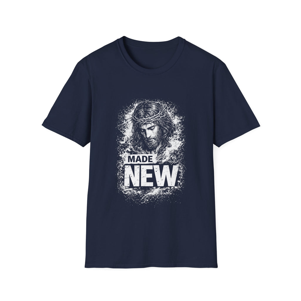 Made new jesus christ crown of thorns christian faith reborn T-Shirt