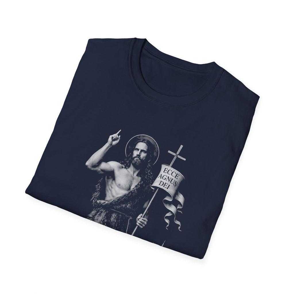 ECCE AGNUS DEI john the baptist christian faith T-Shirt