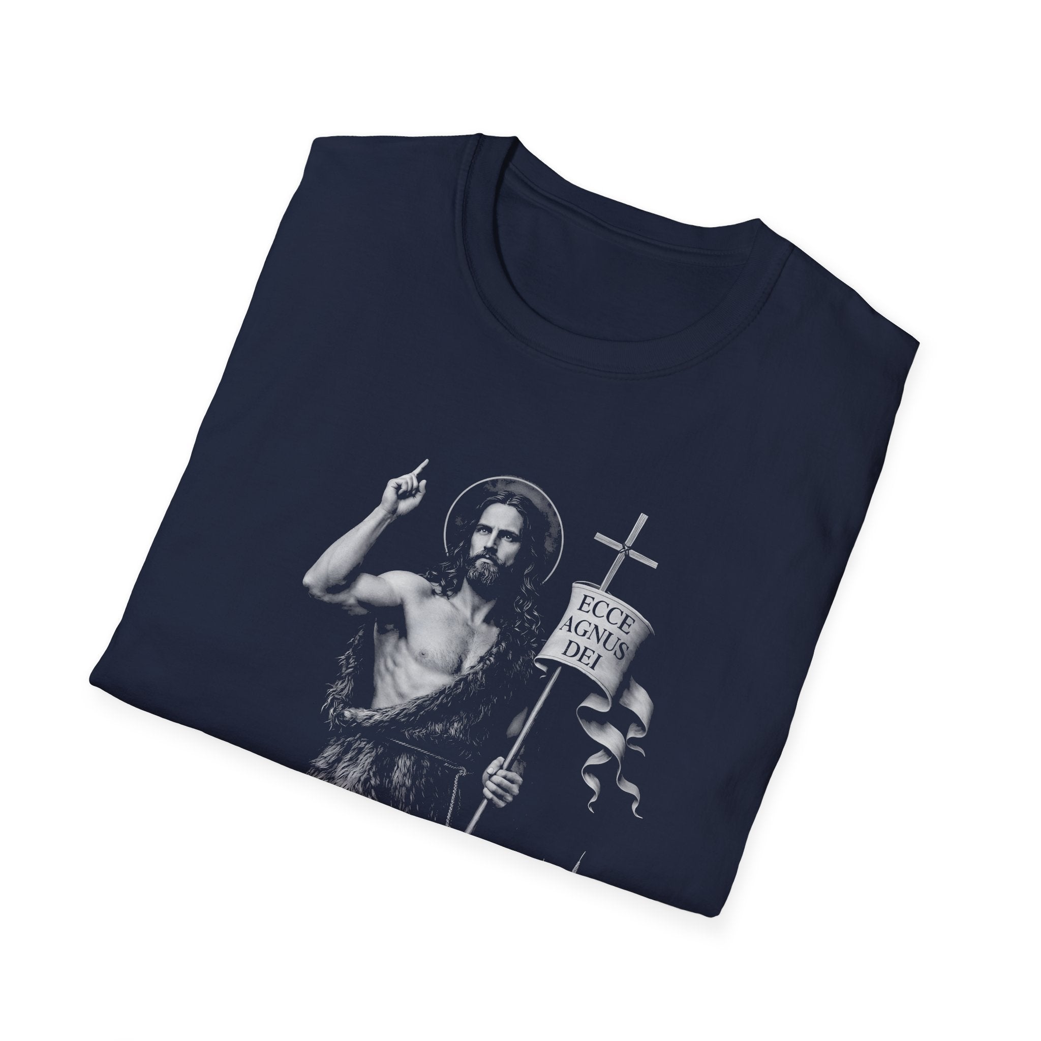 ECCE AGNUS DEI john the baptist christian faith T-Shirt