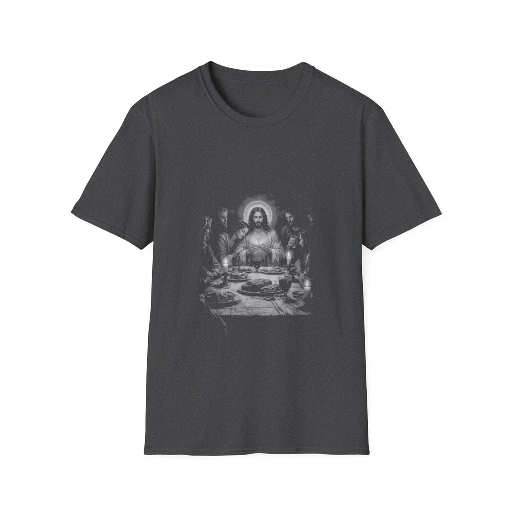 Jesus at the last supper christian eucharist communion scene for believers and faithful worshipers T-Shirt