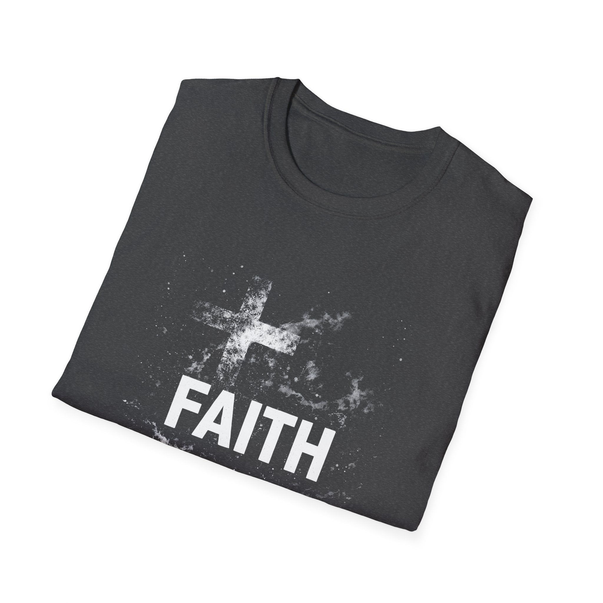 Faith Over Fear Cross Christian Faith Fear Encouragement For Believers And Church Youth T-Shirt