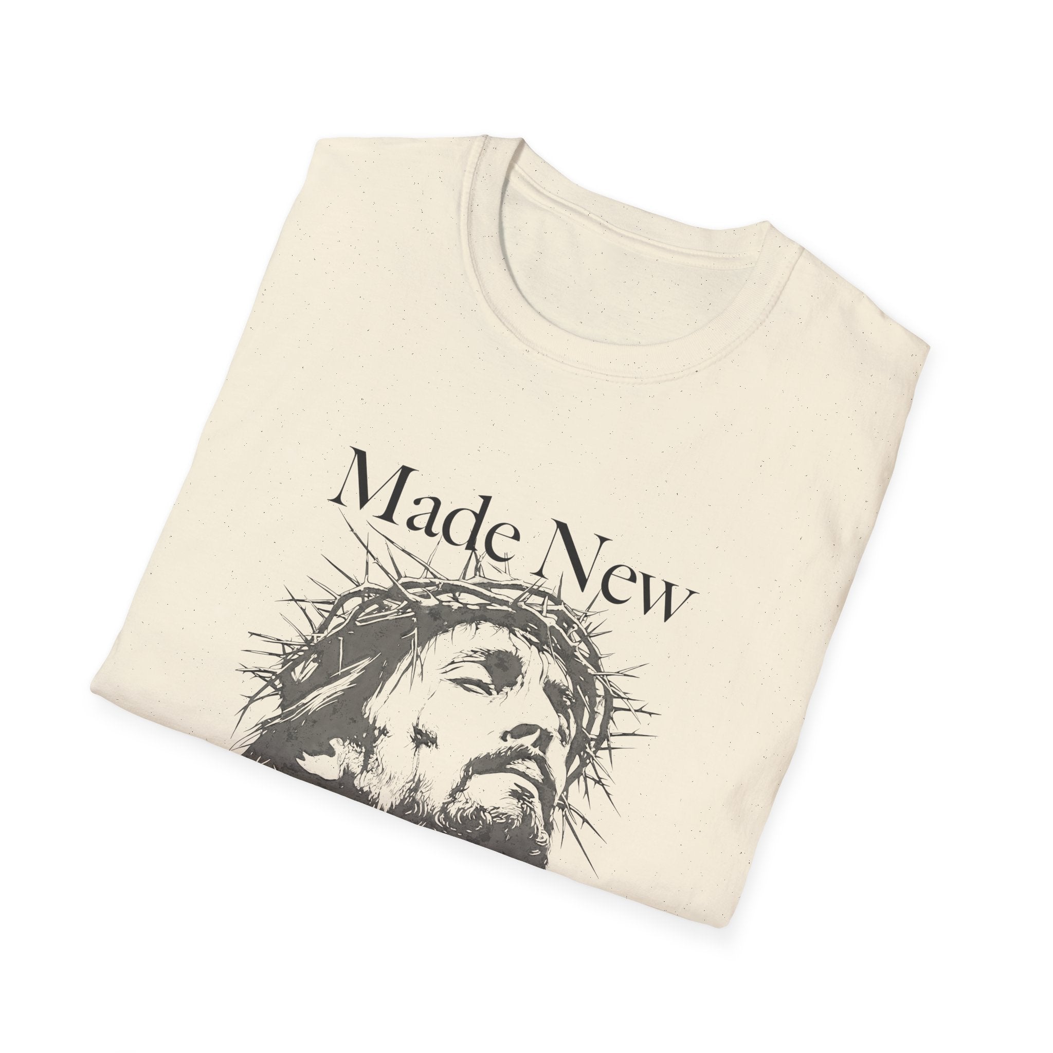 Made new 2 cor 5 17 vintage 90s washout christian jesus T-Shirt