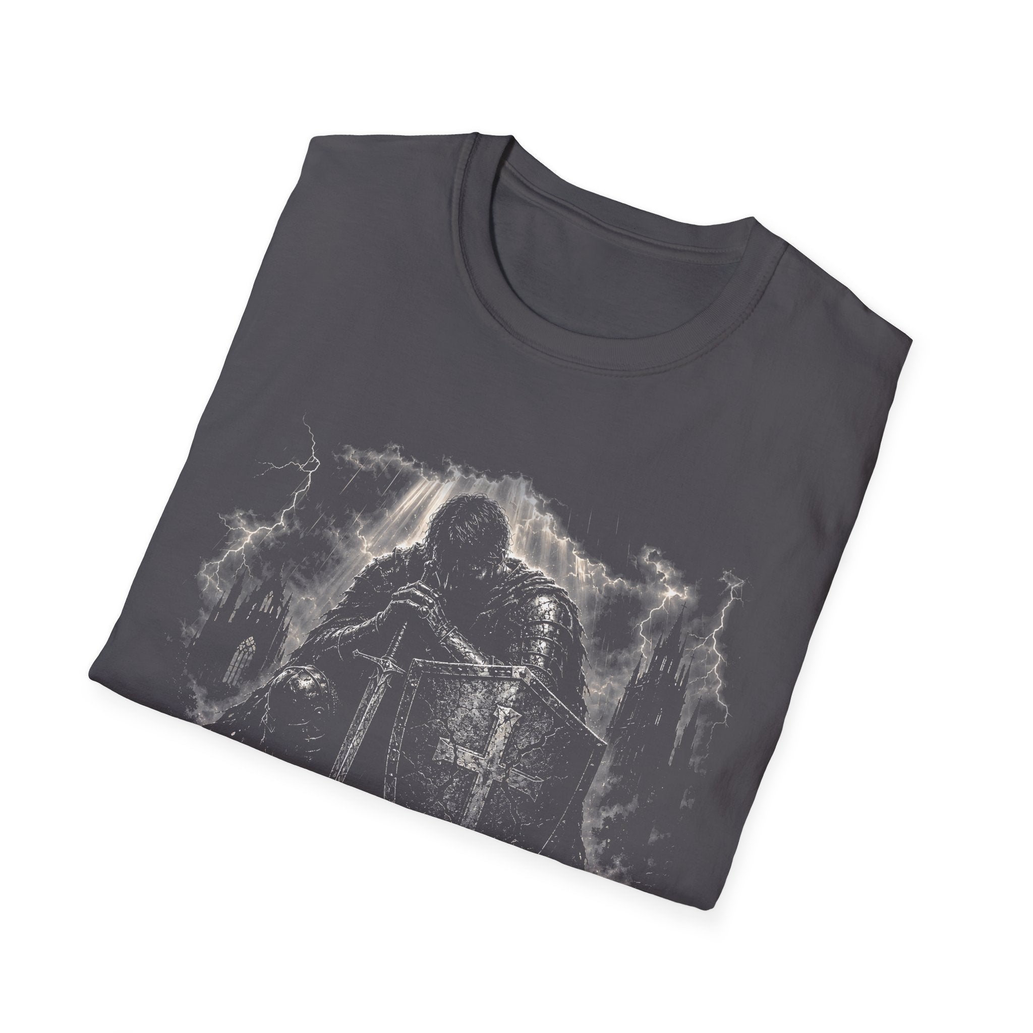 Stand Firm Ephesians 6 13 Christian Knight Armor Of God Spiritual Warfare Faith Courage T-Shirt