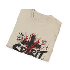Spirit Ignition Romans 12 11 Fiery Christian Cross Worship Revival Faith T-Shirt