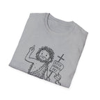 Ecce agnus dei john the baptist in jordan river christian baptism T-Shirt