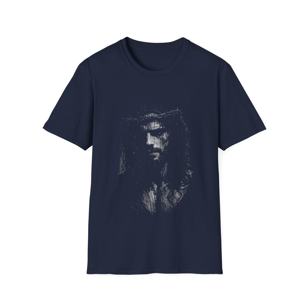 Jesus christ crown of thorns suffering savior passion of christ christian faith easter good friday T-Shirt
