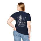 Endure The Night Medieval Knight Dark Gothic Warrior Crusader Fantasy T-Shirt