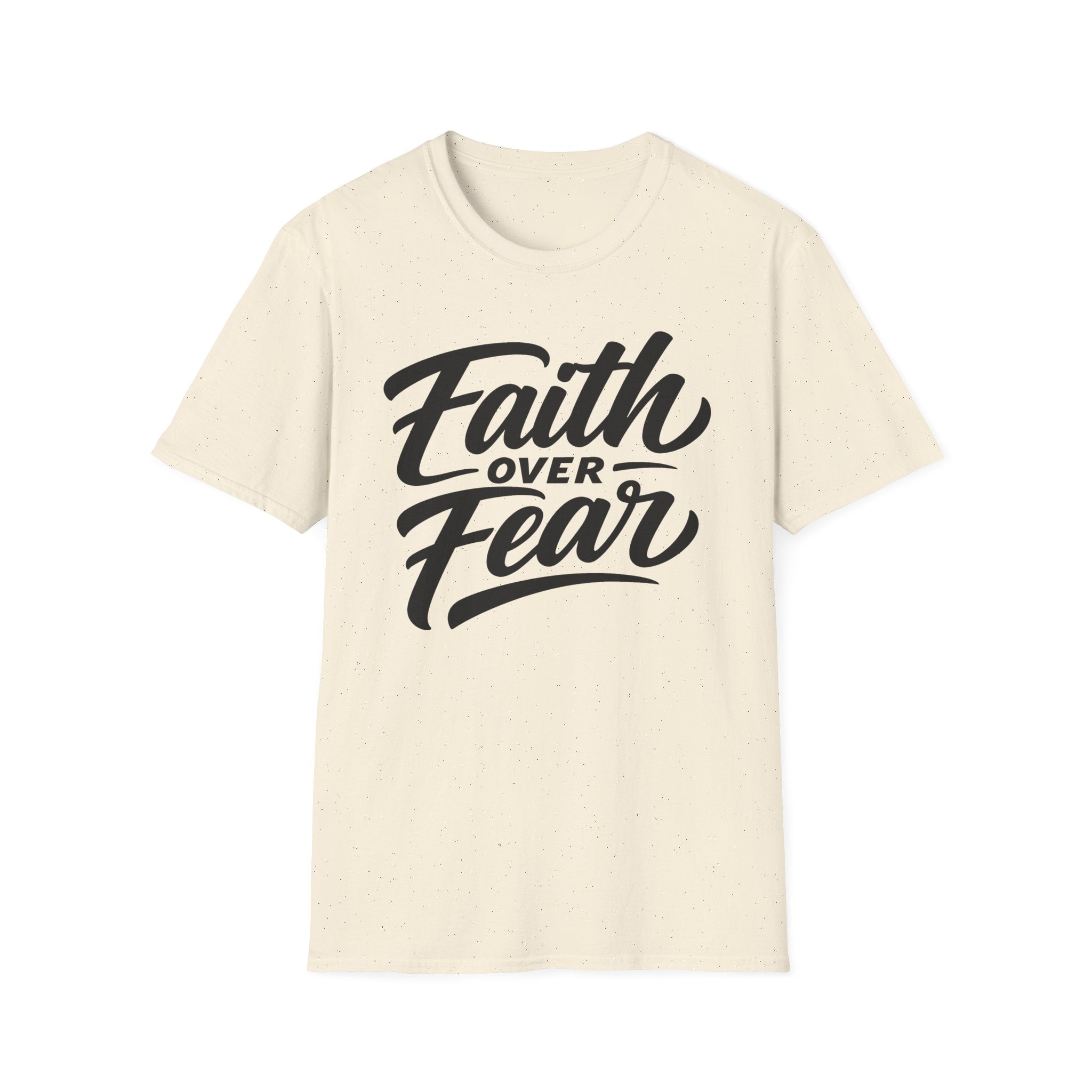 Faith over fear christian bible verse inspirational quote T-Shirt